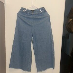 Forever 21 Light Blue Flare Jeans